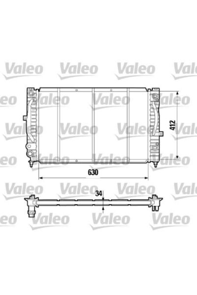 Vag Motor Radyatoru Otomatık Passat A4 A6 1,6 1,8t 1,9tdi 97>05 - 731755