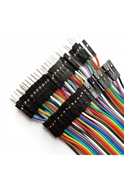 Rosfix Set Cabluri Jumper 40x20CM | M-M/F-M | Pentru Arduino și Breadboard