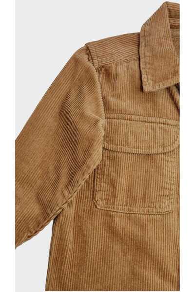 Mo Kids Striped jacket-shirt