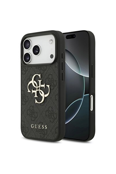 Guess Θήκη για iPhone 17 Pro Max, Σκληρή θήκη 4G με μεγάλο λογότυπο, Λεπτή πρ...