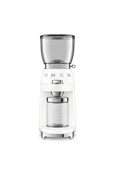 SMEG 50's Retro Style Coffee Grinder, WHITE