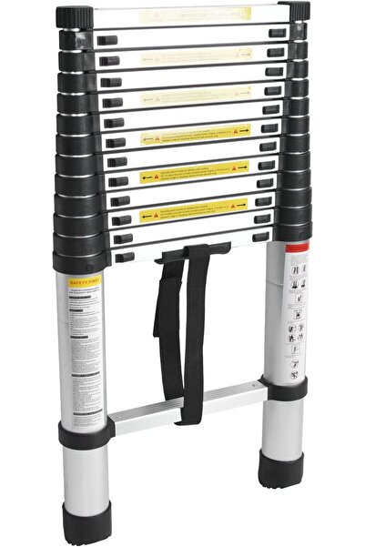 Martin Velo Sport Scara telescopica, aluminiu, 14 trepte, 1 tronson, 4,1 m