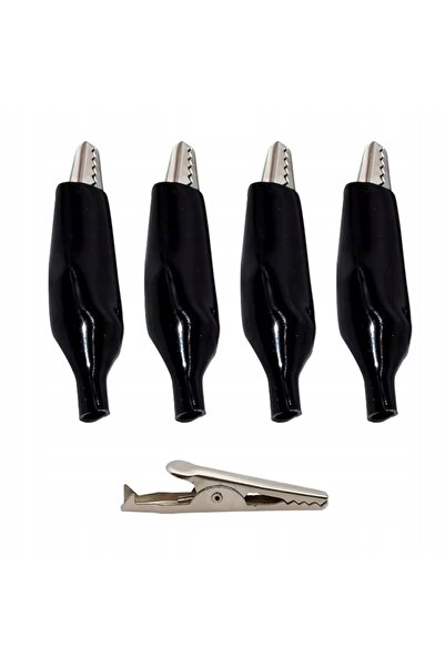 Rosfix Clește Tip Crocodil Izolat 35mm Set 4 Buc | Mâner Cauciucat Negru