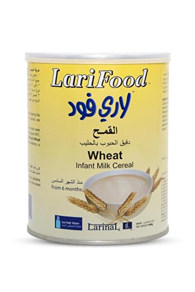 Lari Food لاري فود دقيق الحبوب بالحليب من الشهر السادس - 400 جم