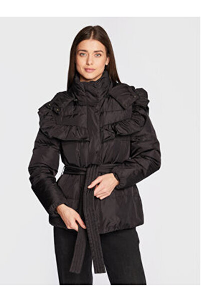 Bruuns Bazaar Γυναικείο Μπουφάν με Πούπουλα BBW2992 Μαύρο