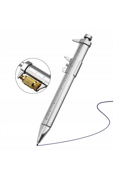 Rosfix Pen with Integrated Caliper 0–100 mm | Accuracy ±0.02 mm | Length 150 mm