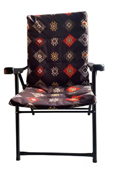 Cady One كرسي تخييم قابل للطي عالي الجودة مبطن وخفيف الوزن بظهر مرتفع للتخييم