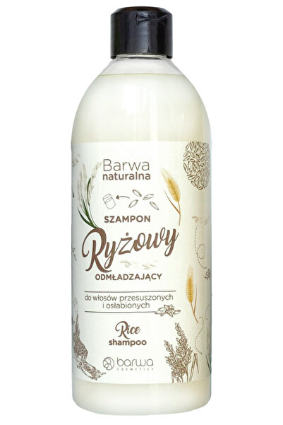 Barwa Cosmetics Sampon cu orez, Barwa Cosmetics, 500 ml