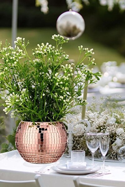 Buffer ®   Square Bronze Glass Mosaic Tiles Stickers Handcrafted Square Glass Tiles Self Adhesive Mirrored