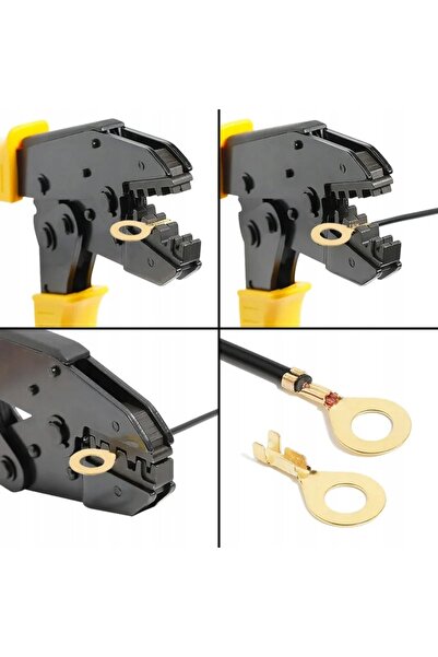 Rosfix M3–M10 Eyelet Connector Set 450 Pcs | Brass | High Conductivity