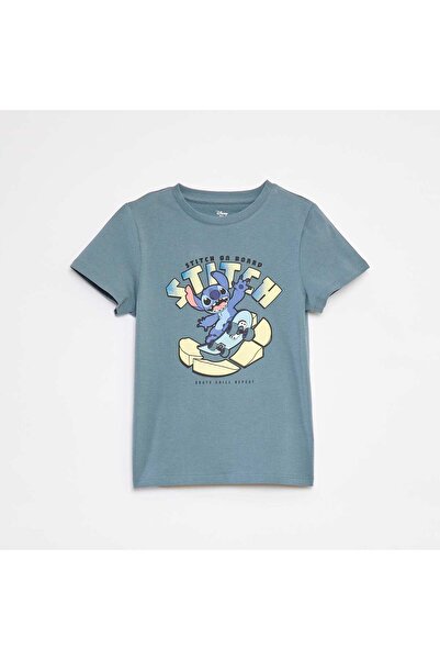 KIABI Stitch T-shirt and shorts pyjama set - 2-piece set BLUE