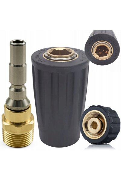 Rosfix Set Snelcuplare M22 D12 | 250 Bar 150°C | Compatibil cu Karcher HD–HDS