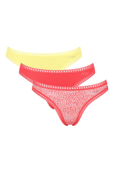SLOGGI Women's Set of 3 pairs of thongs 10219704 Multicolor