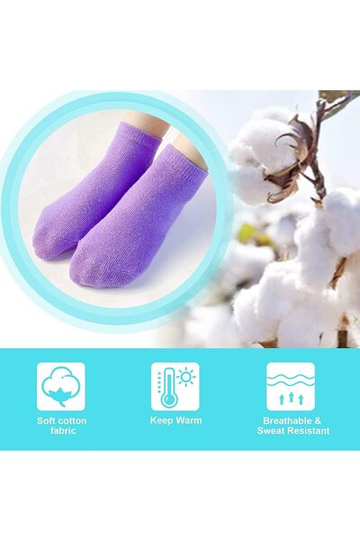 SKY TOUCH SKY-TOUCH Baby Non Slip Socks 8 Pairs, multi color, 1-3 Years