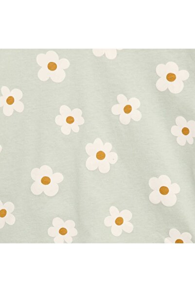 KIABI Short Pajama Set - T-shirt + Shorts - 2 Piece GREEN