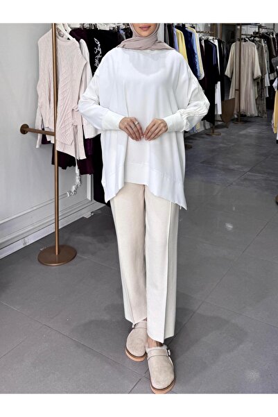 Ghisa KOL ÜSTÜ VOLÜM DETAY BLUZ