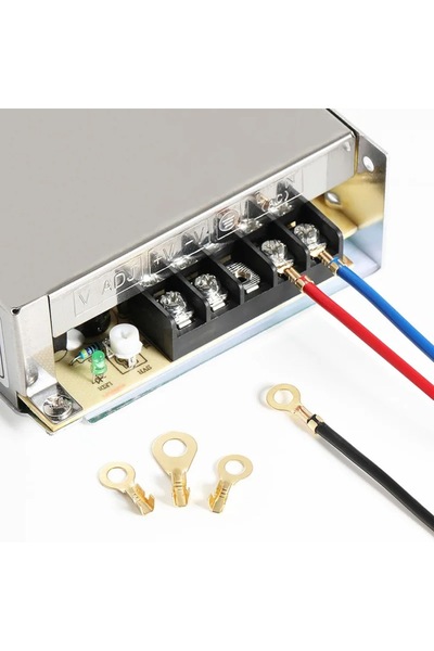 Rosfix M3–M10 Eyelet Connector Set 450 Pcs | Brass | High Conductivity