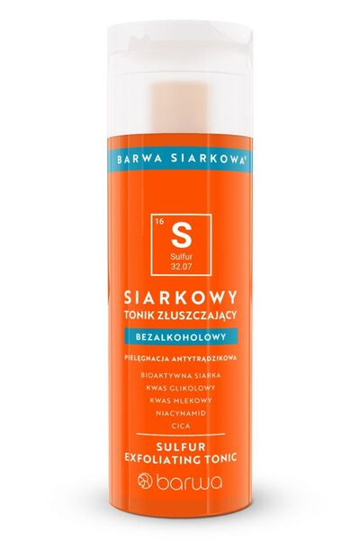 Barwa Cosmetics Tonic exfoliant anti-acneic cu sulf, Barwa Cosmetics, 200 ml