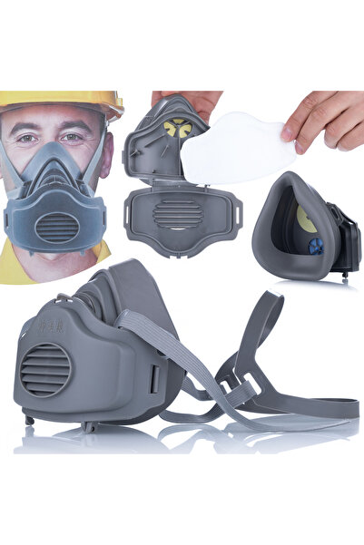 Rosfix Semimască Protecție KN95 Reutilizabilă | Filtru Praf și Vapori