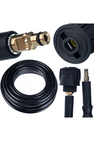 Rosfix Furtun Presiune 15M Click Connect | Compatibil cu aparat Kärcher K2–K7