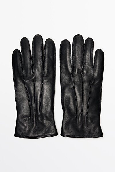 Massimo Dutti Napa yüzeyli deri eldiven