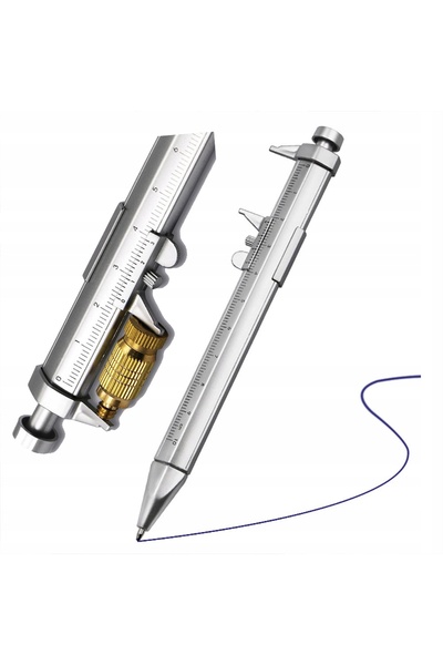 Rosfix Pen with Integrated Caliper 0–100 mm | Accuracy ±0.02 mm | Length 150 mm