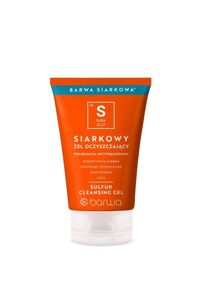 Barwa Cosmetics Gel de curatare faciala cu sulf, Barwa Cosmetics. 120 ml