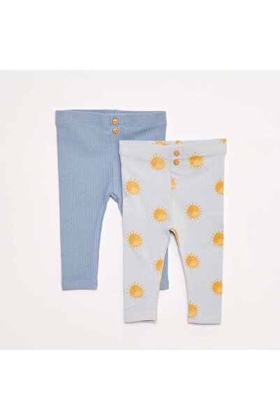 KIABI مجموعة من السراويل الطويلة باللون الأزرق