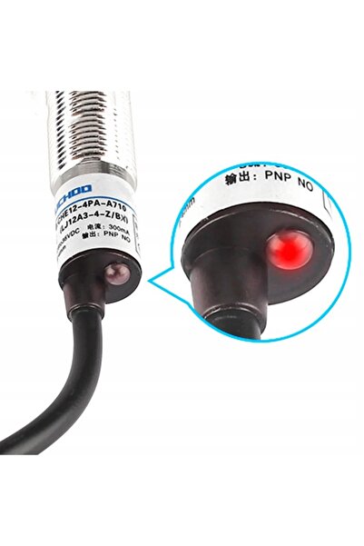 Rosfix Inductive Sensor LJ12A3-4-Z/BX | NPN NO 6–36VDC 0–4mm IP67 With 1.2M Wire