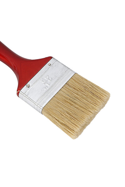 Lawazim Paint Brush - 2.5 Inch Flat Trim Brush with Ergonomic Handle for DIY & Professional Use