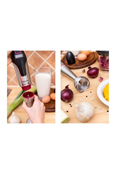 ROHNSON Vertical mixer with accessories 1200W, stainless steel blades, chopper 500ml, R598