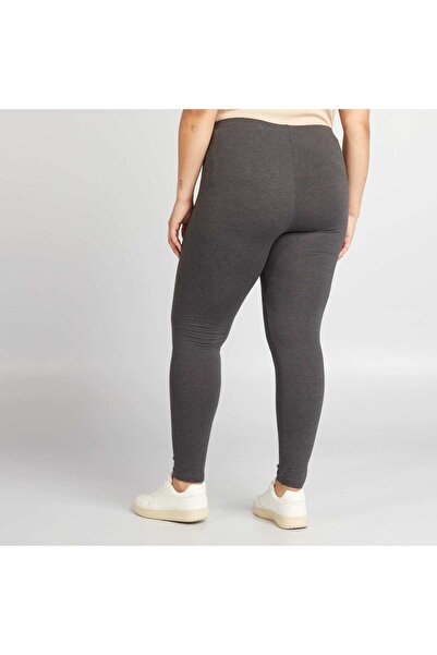 KIABI Long cotton leggings GREY