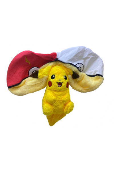 Pikachu Transformabil magic – Din Pokéball în prieten de pluș! 40 cm