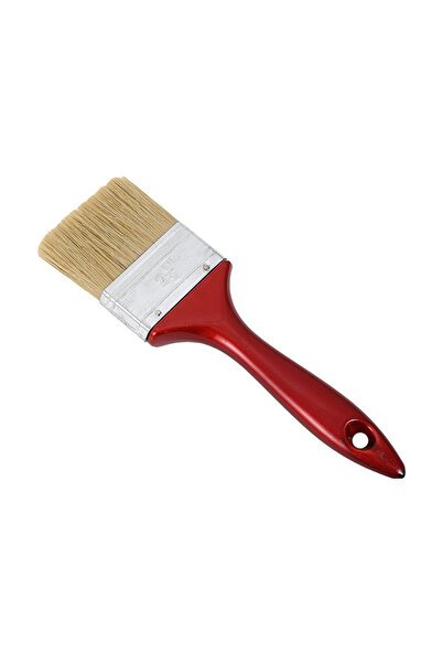 Lawazim Paint Brush - 2.5 Inch Flat Trim Brush with Ergonomic Handle for DIY & Professional Use