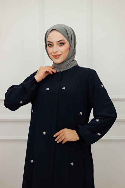 Valens Butik Вишита маргаритками хіджаб-капюшон Ферейван