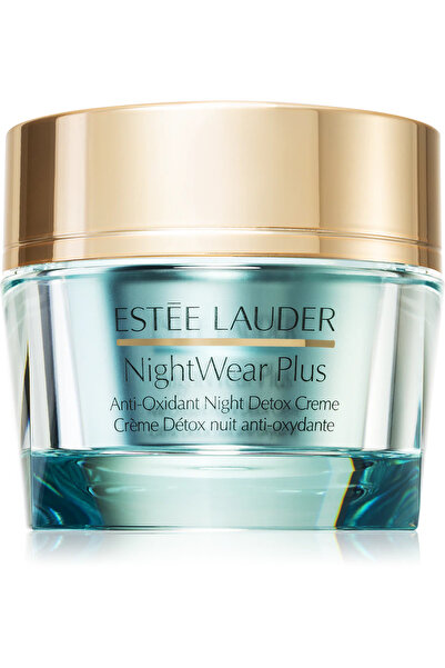 Estee Lauder NightWear Plus Anti-Oxidant Detox Creme-Night Cream, Hydrating Detoxifying, 50 ml