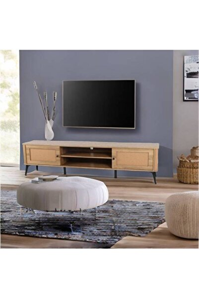 Al Saadah Home Brown TV Unit 200×40×50 cm