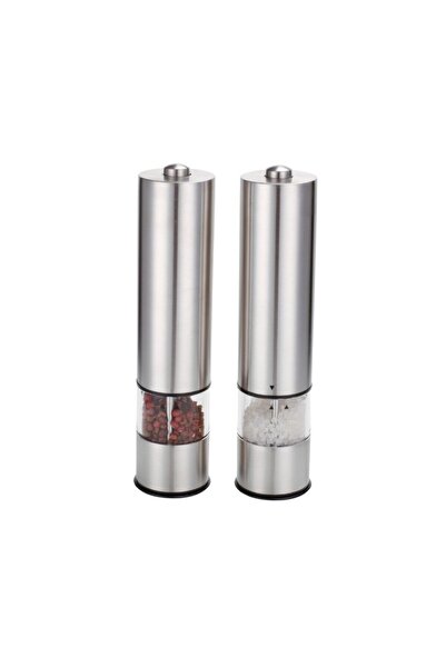 victiny Electric salt and pepper grinder, Bohmann, stainless steel
