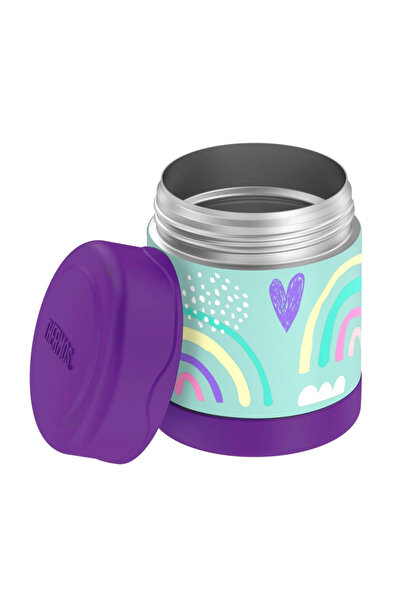 Thermos Kids Funtainer Stainless Steel Food Jar - Rainbows - 290ml