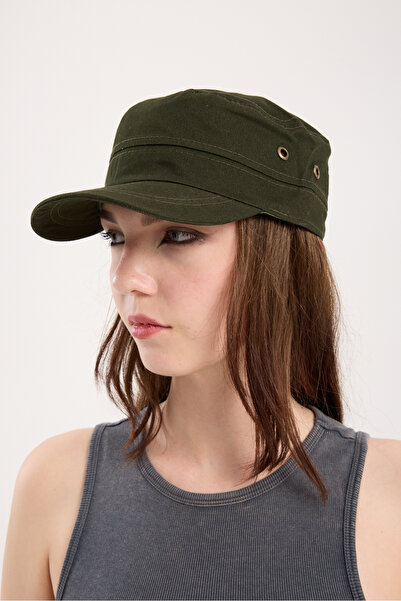 OX-RA Khaki Unisex Kastro Hat Cap Outdoor Castro Cap