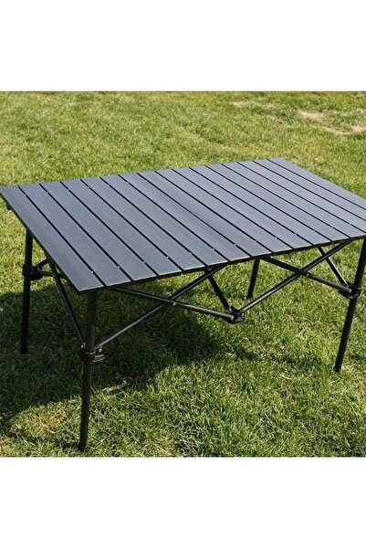 AGD طاولة تخييم خفيفة الوزن قابلة للطي، 95 سم، مثالية للنزهات وحفلات الشواء و...