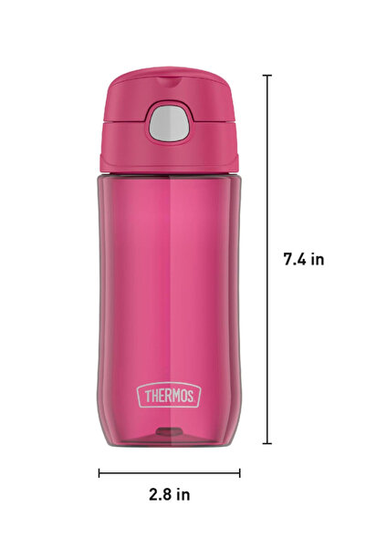 Thermos Kids Funtainer Plastic Bottle - Raspberry - 470ml