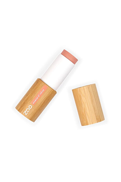 Zao Essence of Nature Blush Stick - 841 Rosewood - Obraji & Buze - Textură Cr...
