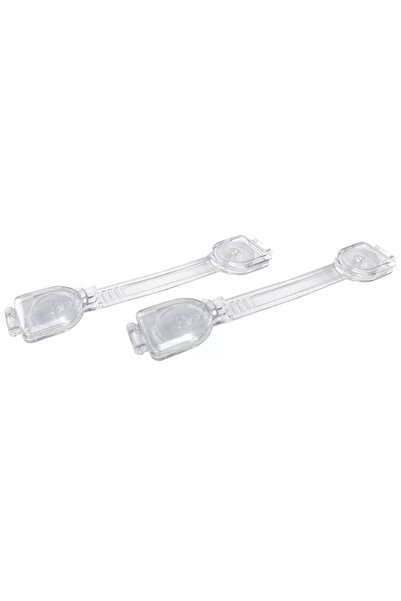 CARBOY Drawer Stopper, Plastic, Multifunctional, Transparent, 2 pcs