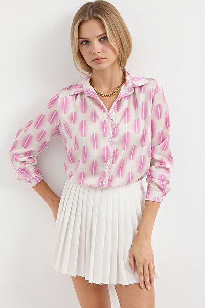 Hiccup Sbdart Aten Coated Long Sleeve Button down Shirt