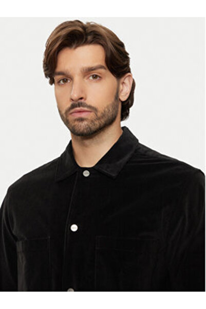 Calvin Klein Ανδρικό Πουκάμισο K10K113619 Μαύρο