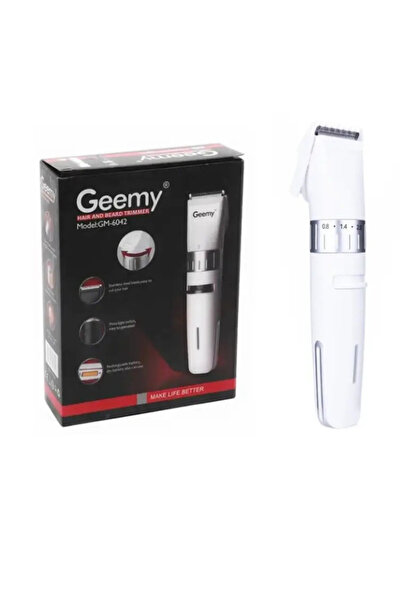 OEM Mașină de tuns fără fir Geemy GM-6042 cu baterie albă