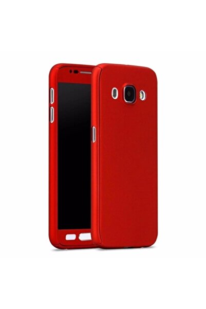 Samsung Galaxy J2 Prime Full Cover 360 Case Red + Protective Film