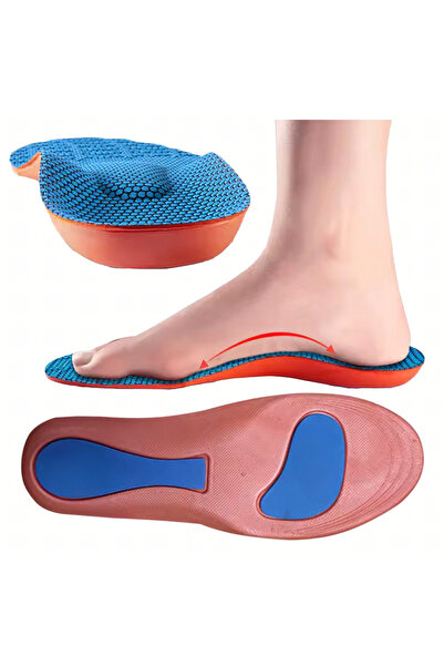 zola Orthopedic insole set 43-45, memory foam, shock absorption, 27 cm, blue