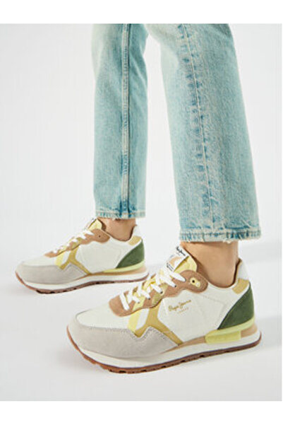 Pepe Jeans γυναικεία αθλητικά παπούτσια PLS40010 λευκά